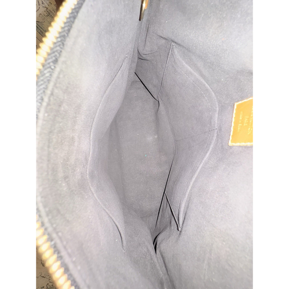 Louis Vuitton Monogram Pallas Tote Bag 2015 Classic Canvas & Leather Black Brown - Picture 8 of 13